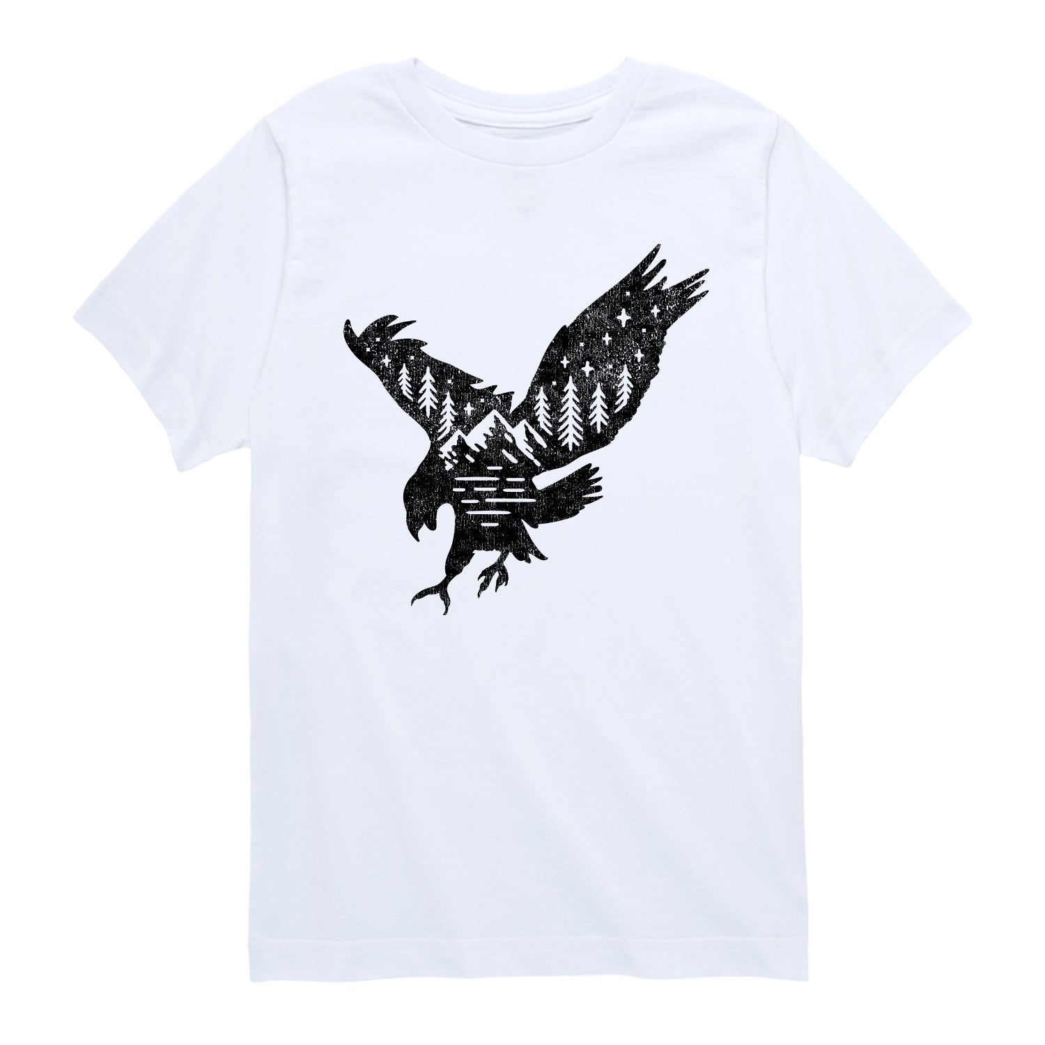Instant Message - Nature Eagle - Youth Short Sleeve Graphic T-shirt