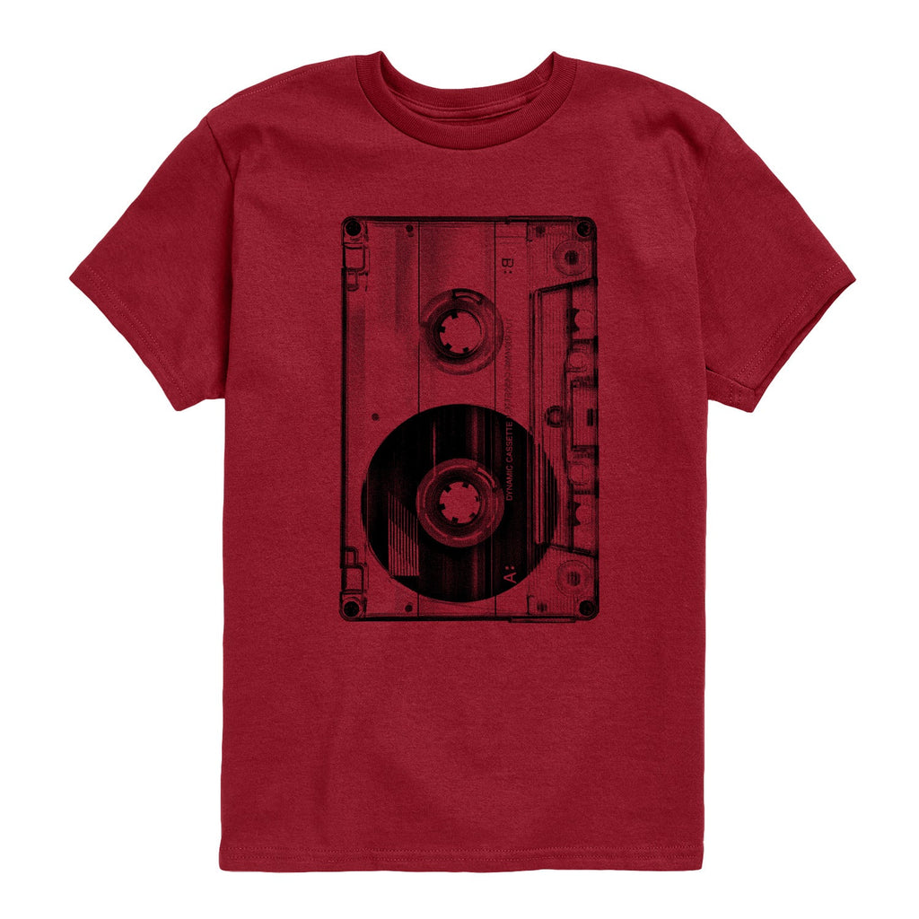 Instant Message - Big Cassette Tape - Youth Short Sleeve Graphic T-shirt