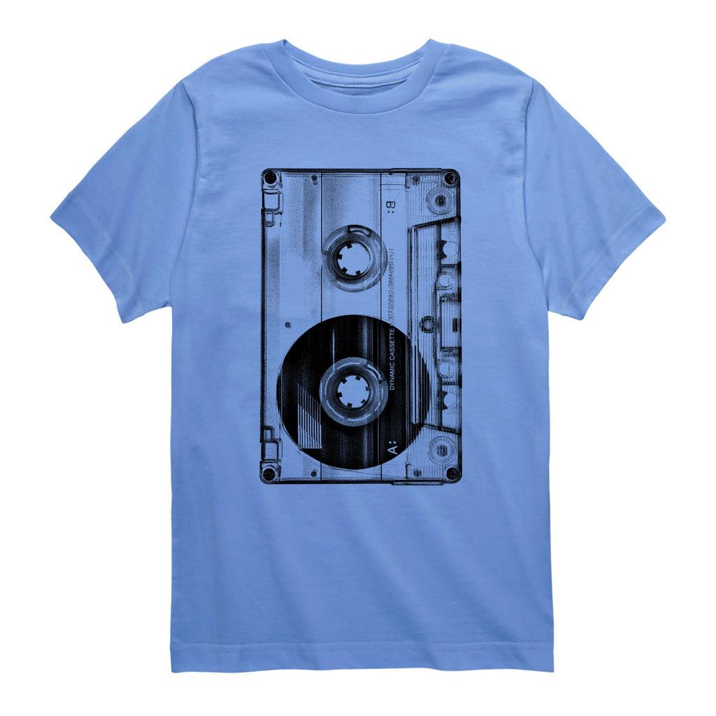 Instant Message - Big Cassette Tape - Youth Short Sleeve Graphic T-shirt