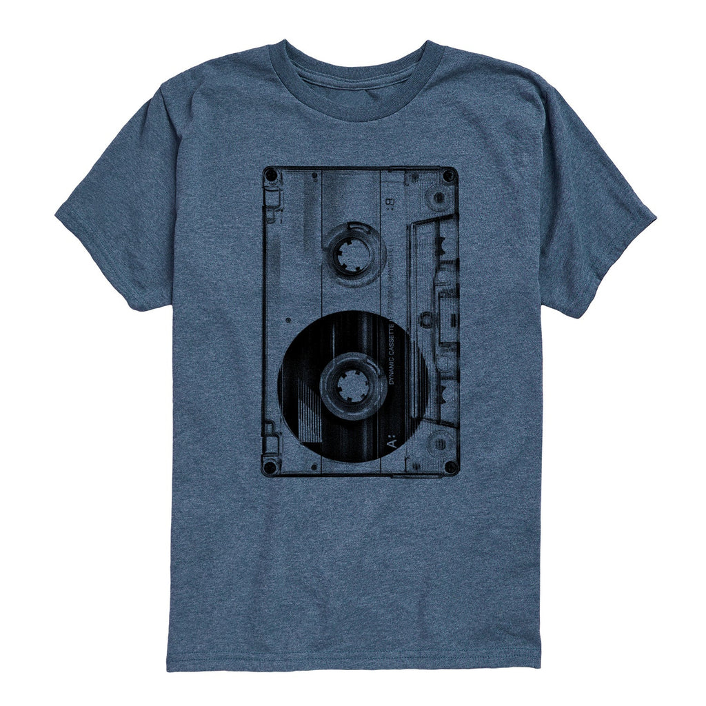 Instant Message - Big Cassette Tape - Youth Short Sleeve Graphic T-shirt