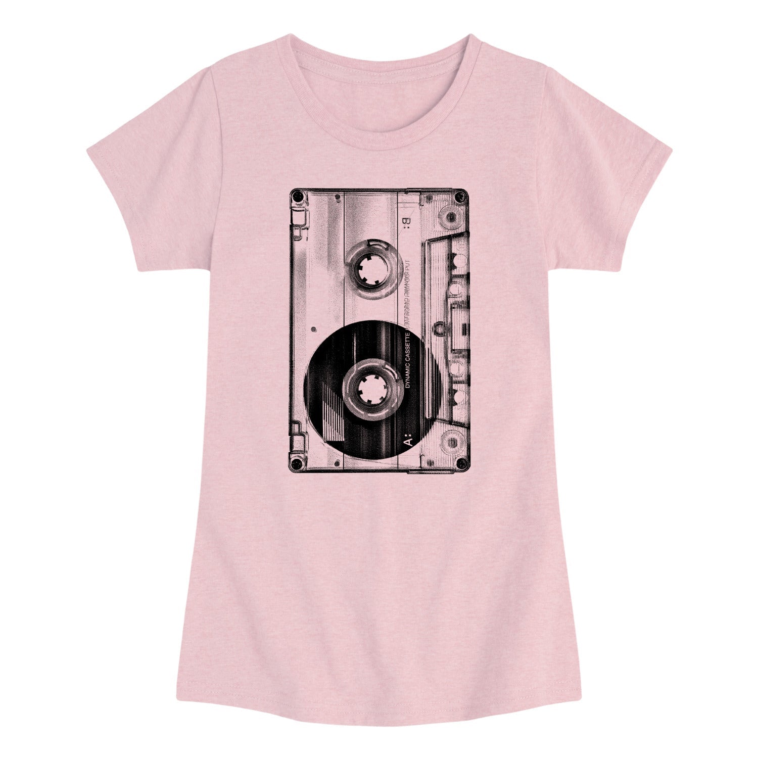 Instant Message - Big Cassette Tape - Youth Girls Short Sleeve T-shirt