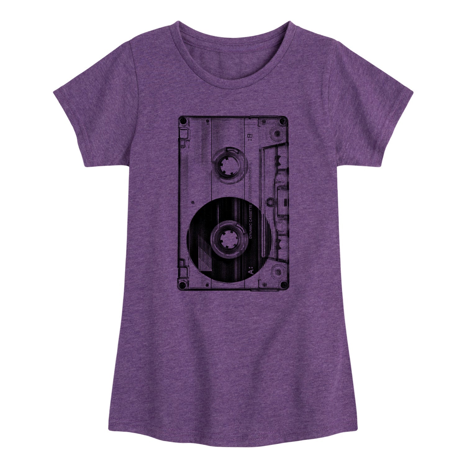 Instant Message - Big Cassette Tape - Youth Girls Short Sleeve T-shirt