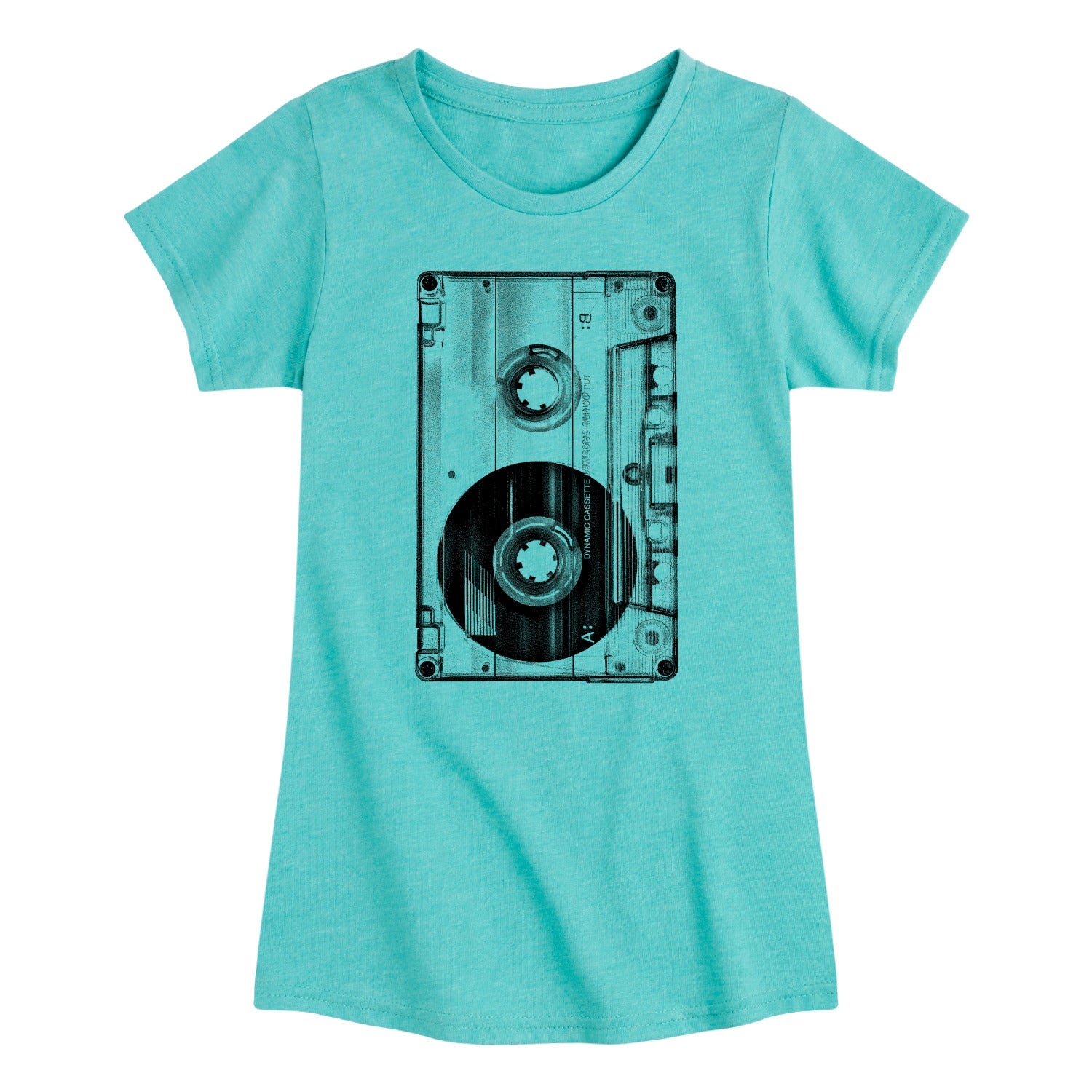 Instant Message - Big Cassette Tape - Youth Girls Short Sleeve T-shirt