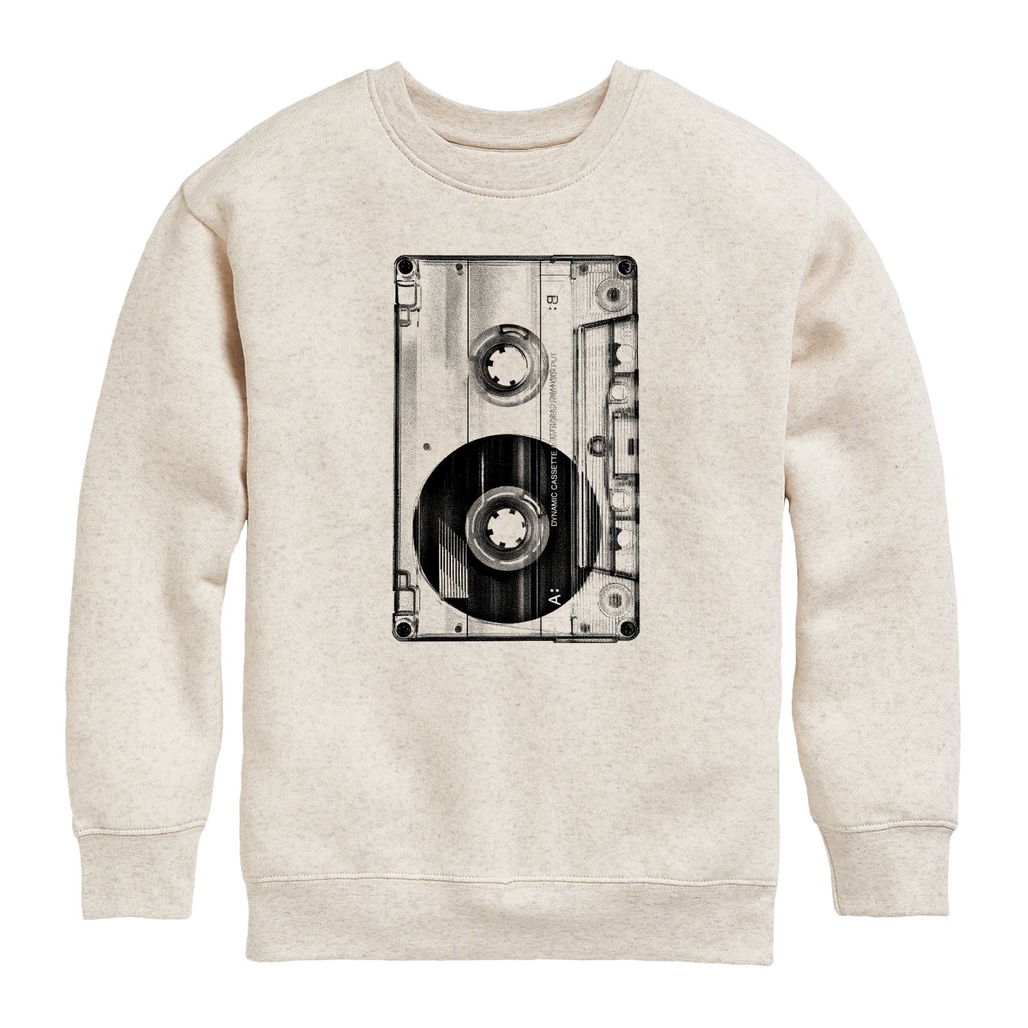 Instant Message - Big Cassette Tape - Youth Crew Fleece Sweatshirt