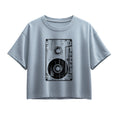 Instant Message - Big Cassette Tape - Youth Girl Short Sleeve Boxy Tee