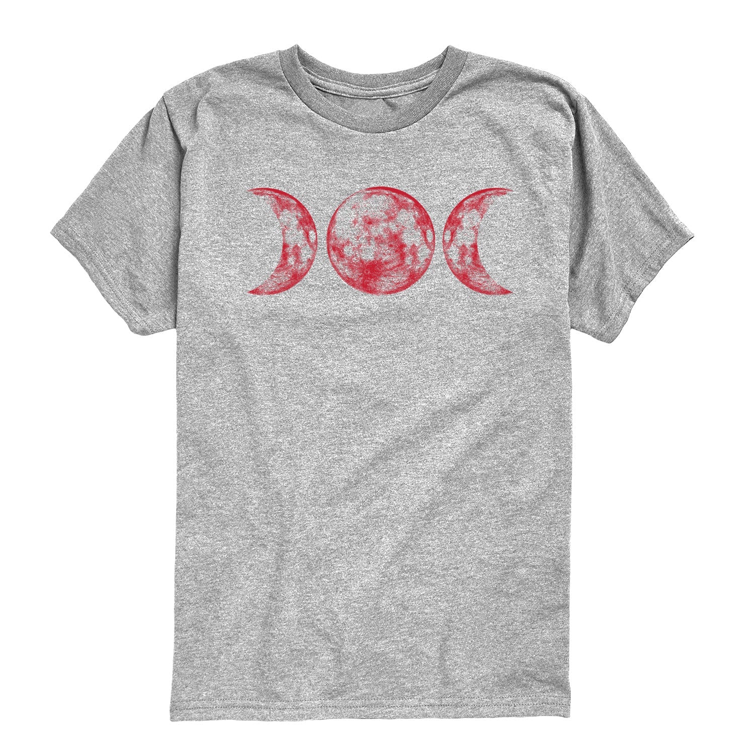 Instant Message - Scarlet Red Moon - Youth Short Sleeve Graphic T-shirt