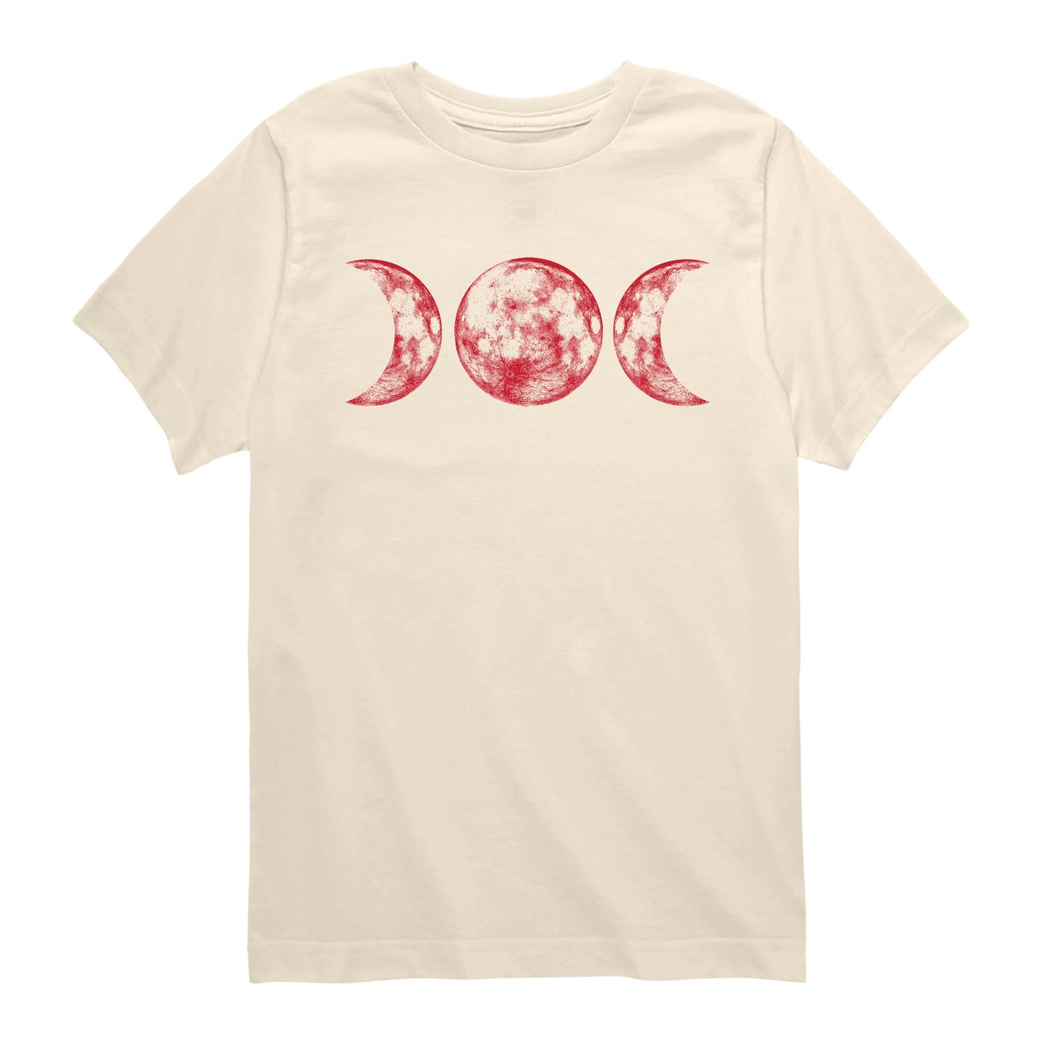 Instant Message - Scarlet Red Moon - Youth Short Sleeve Graphic T-shirt