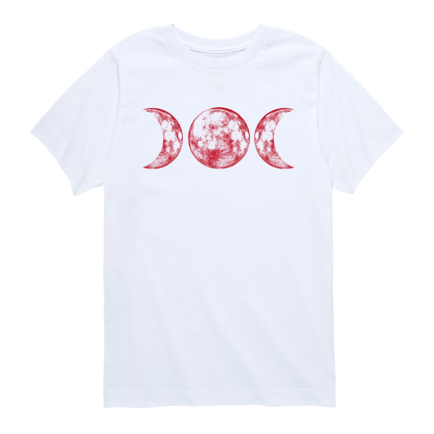 Instant Message - Scarlet Red Moon - Youth Short Sleeve Graphic T-shirt