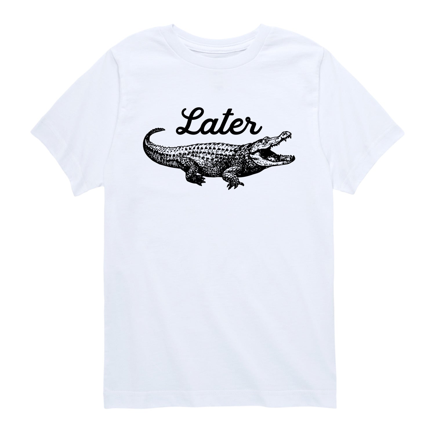 Instant Message - Later Gator - Youth Short Sleeve Graphic T-shirt