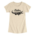 Instant Message - Later Gator - Youth Girls Short Sleeve T-shirt