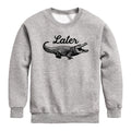 Instant Message - Later Gator - Youth Crew Fleece Sweatshirt