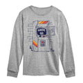 Instant Message - Arcade Scene - Youth Long Sleeve Graphic T-shirt