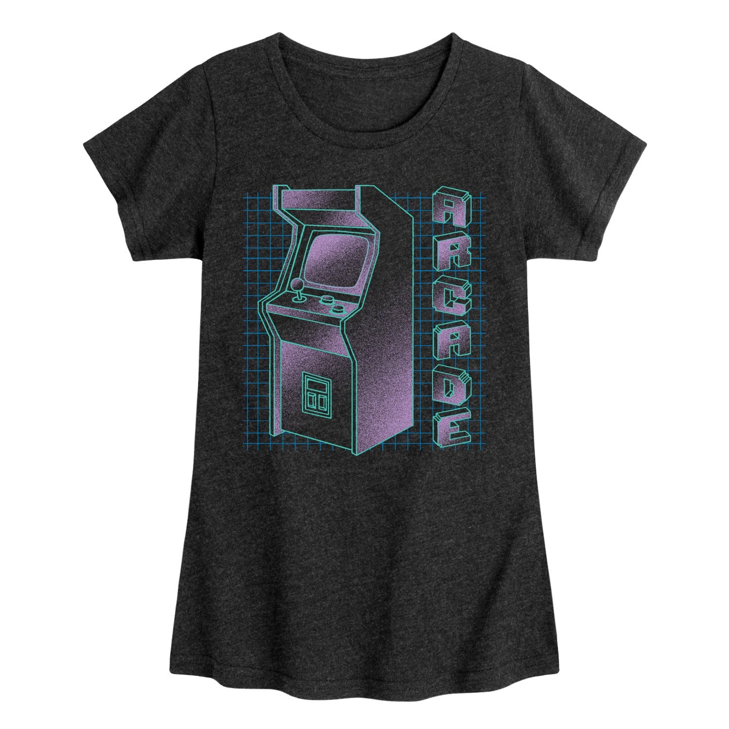 Instant Message - Arcade Gradient - Youth Girls Short Sleeve T-shirt