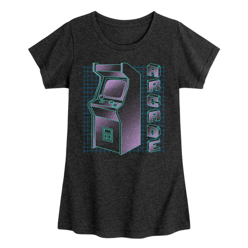 Instant Message - Arcade Gradient - Youth Girls Short Sleeve T-shirt