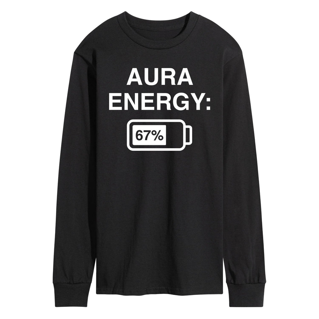 Instant Message - Aura Energy 67 - Men's Long Sleeve Graphic T-Shirt
