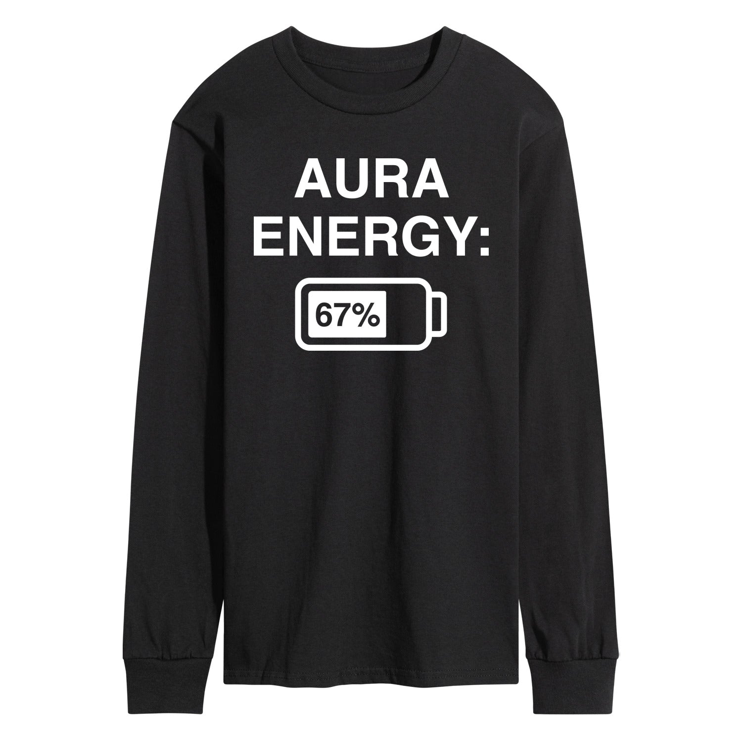 Instant Message - Aura Energy 67 - Men's Long Sleeve Graphic T-Shirt