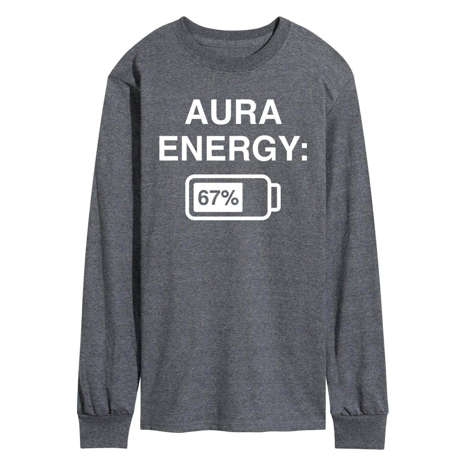 Instant Message - Aura Energy 67 - Men's Long Sleeve Graphic T-Shirt