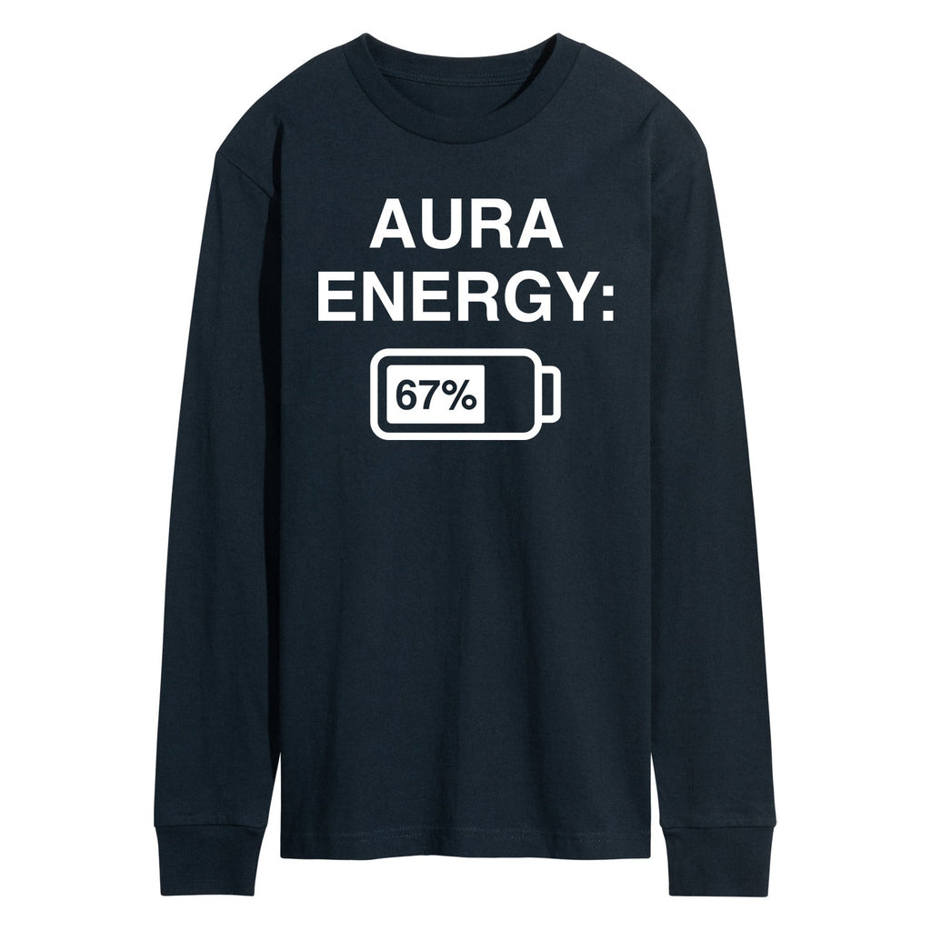 Instant Message - Aura Energy 67 - Men's Long Sleeve Graphic T-Shirt
