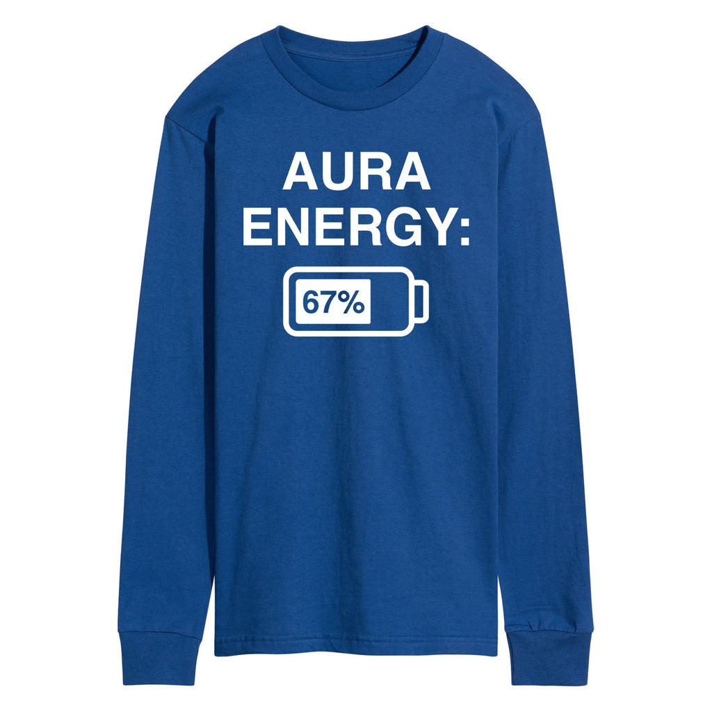 Instant Message - Aura Energy 67 - Men's Long Sleeve Graphic T-Shirt