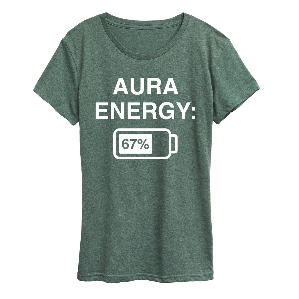 Instant Message - Aura Energy 67 - Women's Short Sleeve Graphic T-Shirt