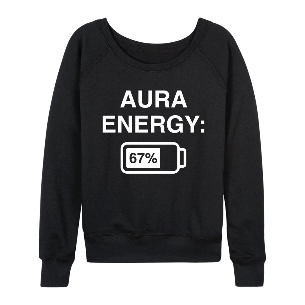Instant Message - Aura Energy 67 - Women's French Terry Long Sleeve Pullover