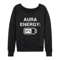 Instant Message - Aura Energy 67 - Women's French Terry Long Sleeve Pullover