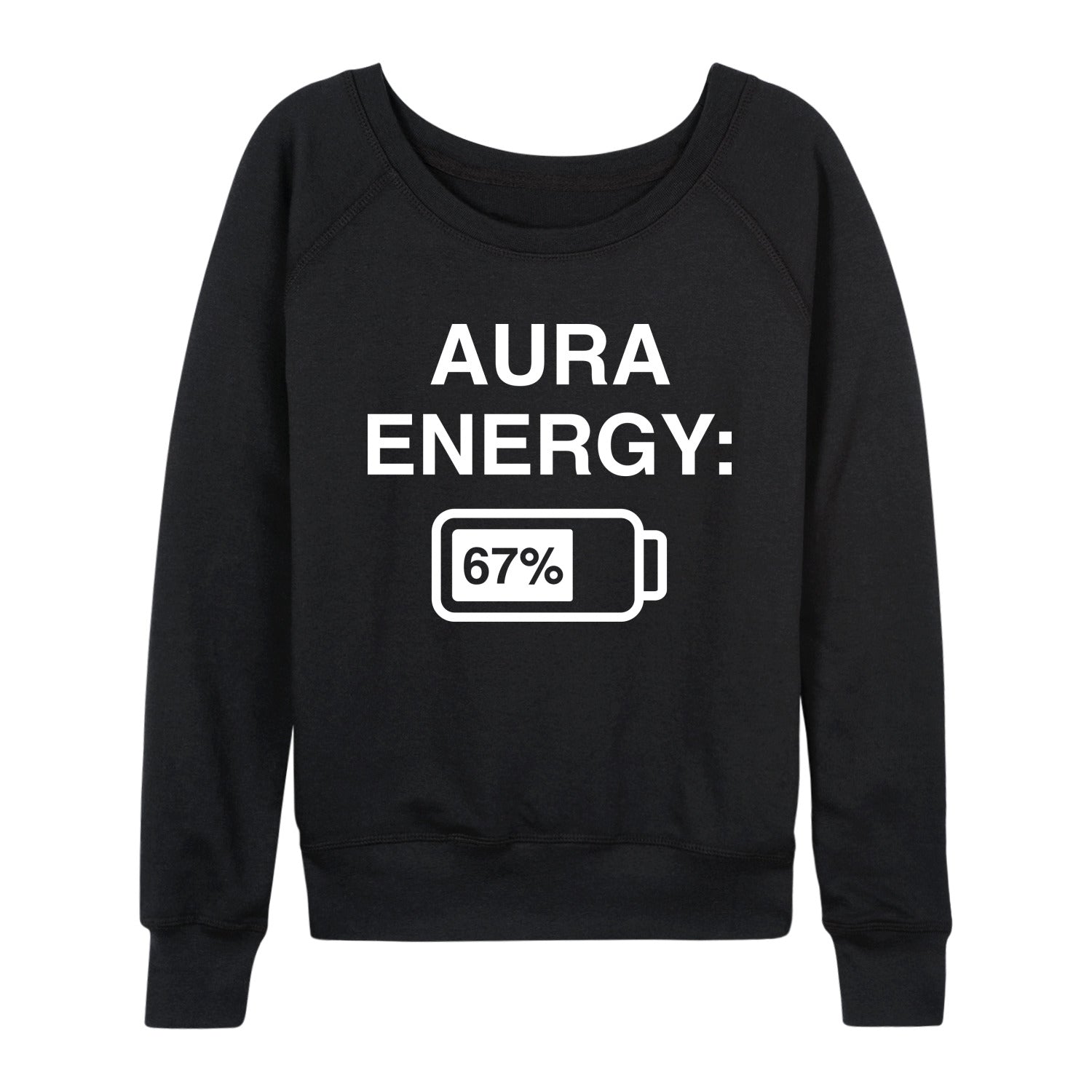 Instant Message - Aura Energy 67 - Women's French Terry Long Sleeve Pullover