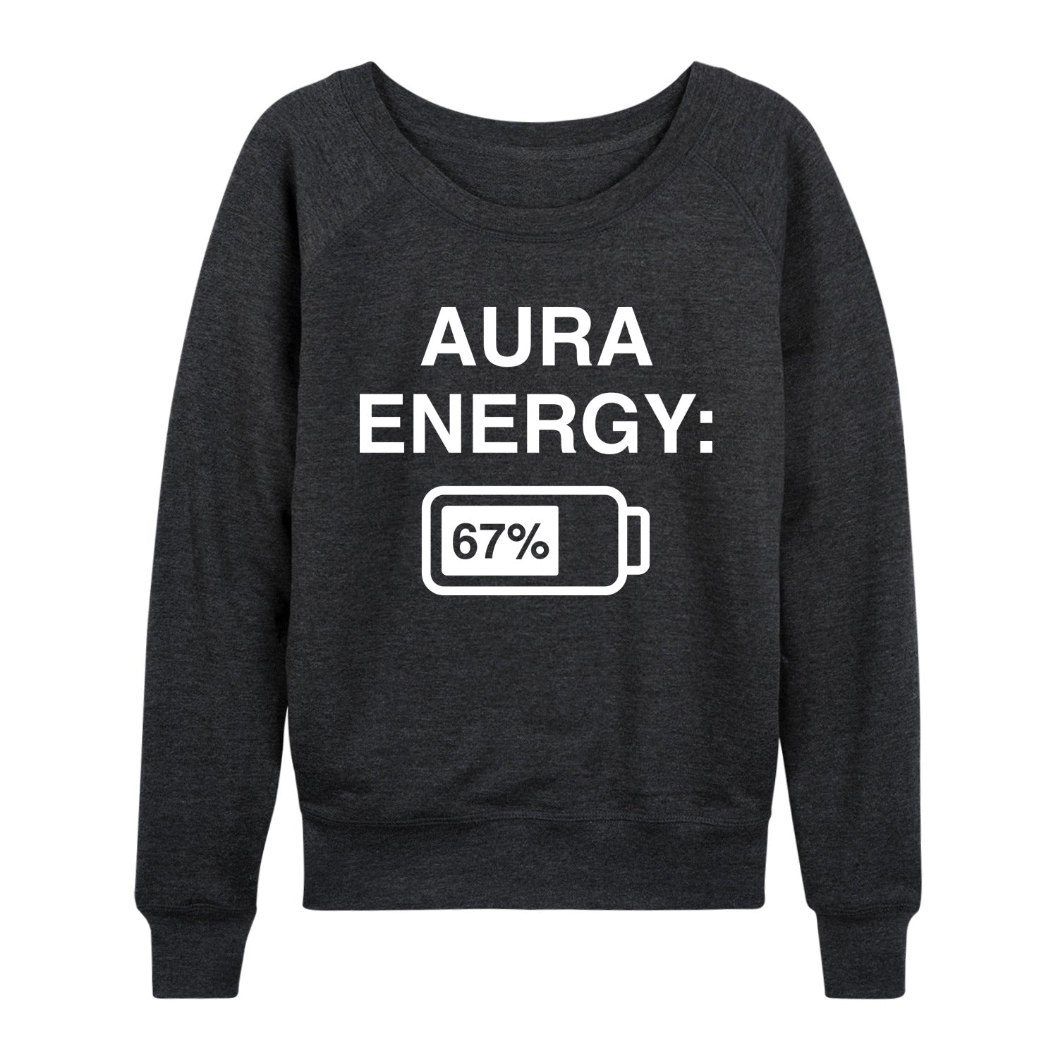 Instant Message - Aura Energy 67 - Women's French Terry Long Sleeve Pullover