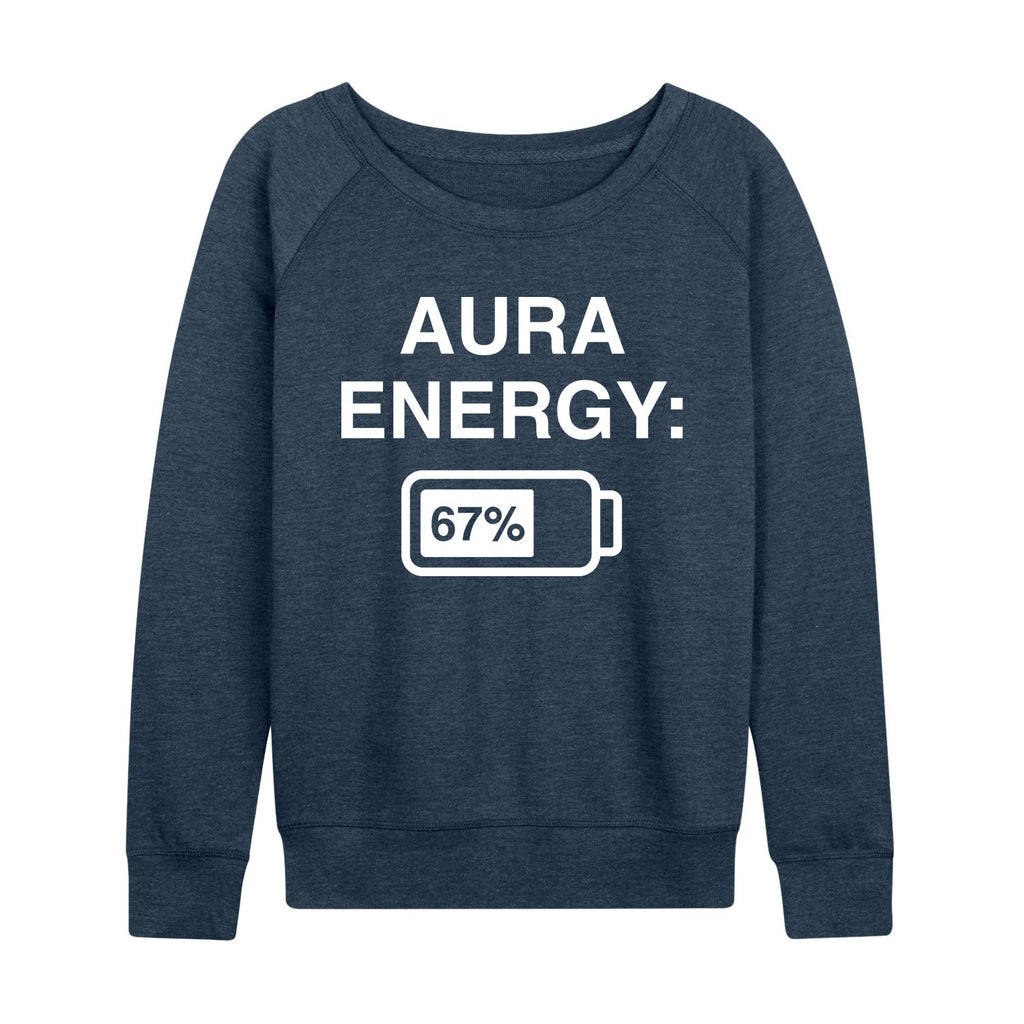 Instant Message - Aura Energy 67 - Women's French Terry Long Sleeve Pullover