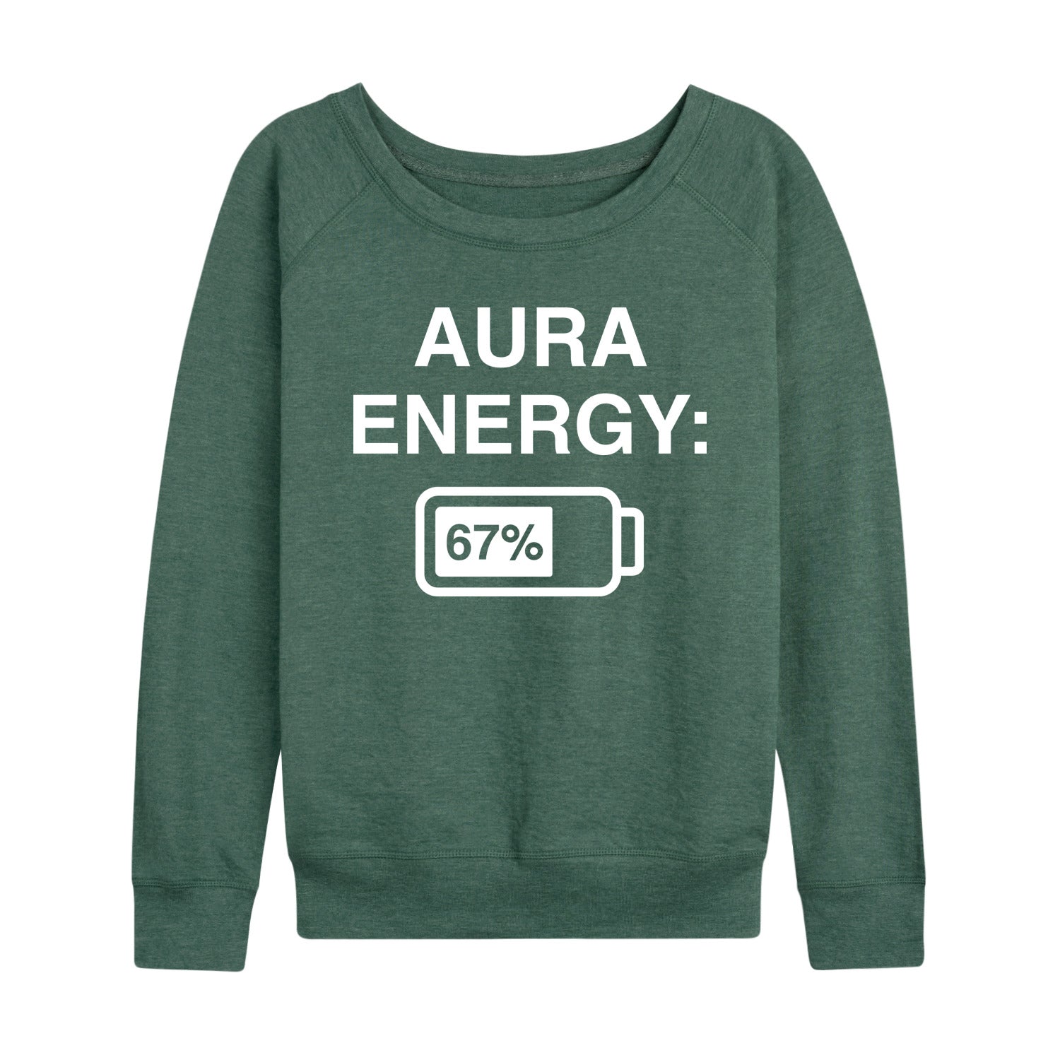 Instant Message - Aura Energy 67 - Women's French Terry Long Sleeve Pullover