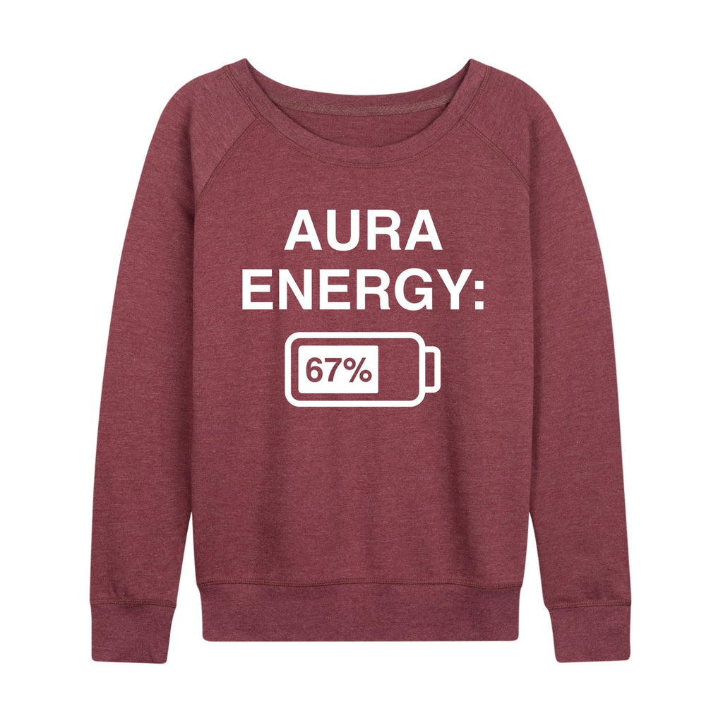 Instant Message - Aura Energy 67 - Women's French Terry Long Sleeve Pullover