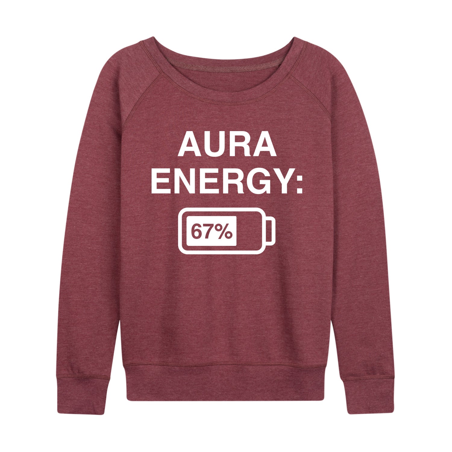 Instant Message - Aura Energy 67 - Women's French Terry Long Sleeve Pullover