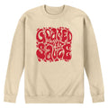 Instant Message - Goated With the Sauce - Men's Long Sleeve Crew Fleece Sweatshirt