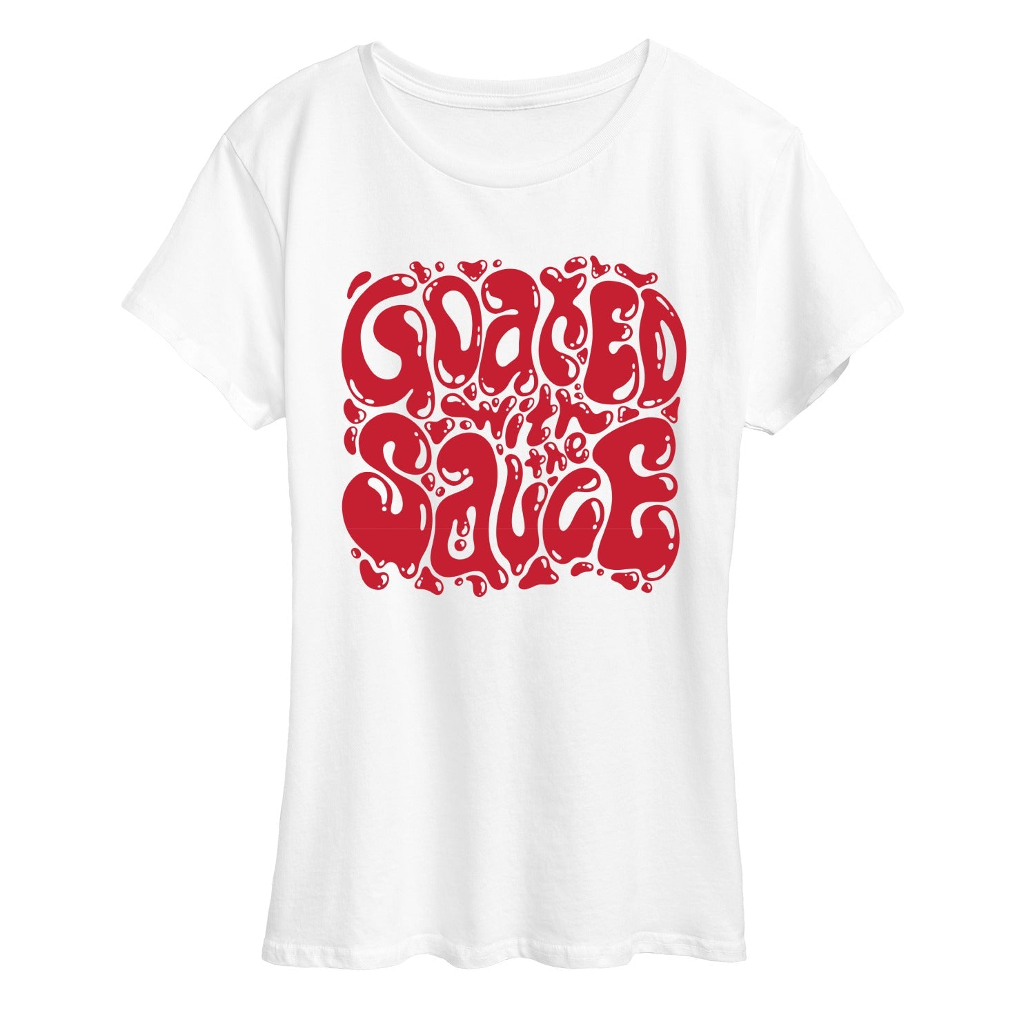 Instant Message - Goated With the Sauce - Women's Short Sleeve Graphic T-Shirt