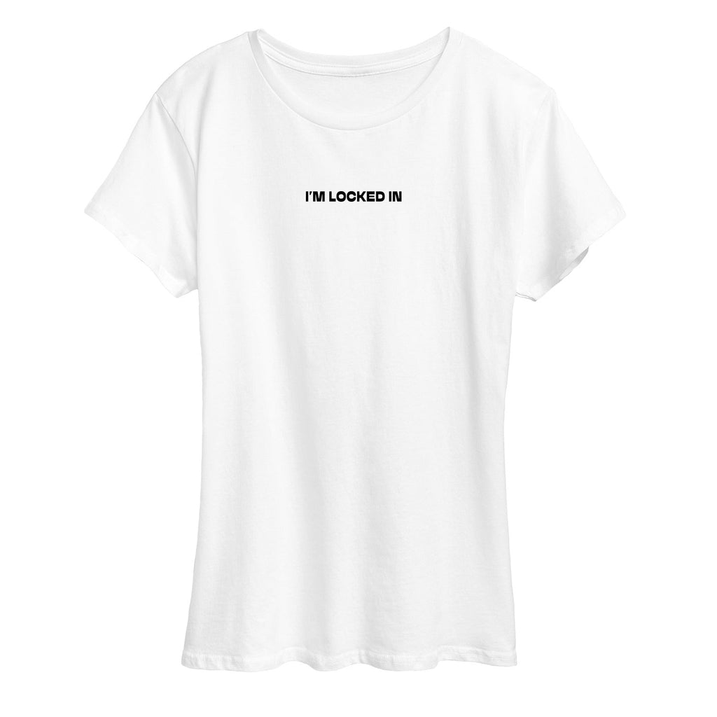 Instant Message - I'm Locked In - Women's Short Sleeve Graphic T-Shirt
