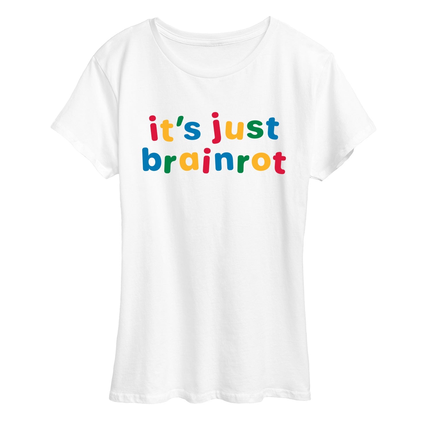 Instant Message - Just Brainrot - Women's Short Sleeve Graphic T-Shirt