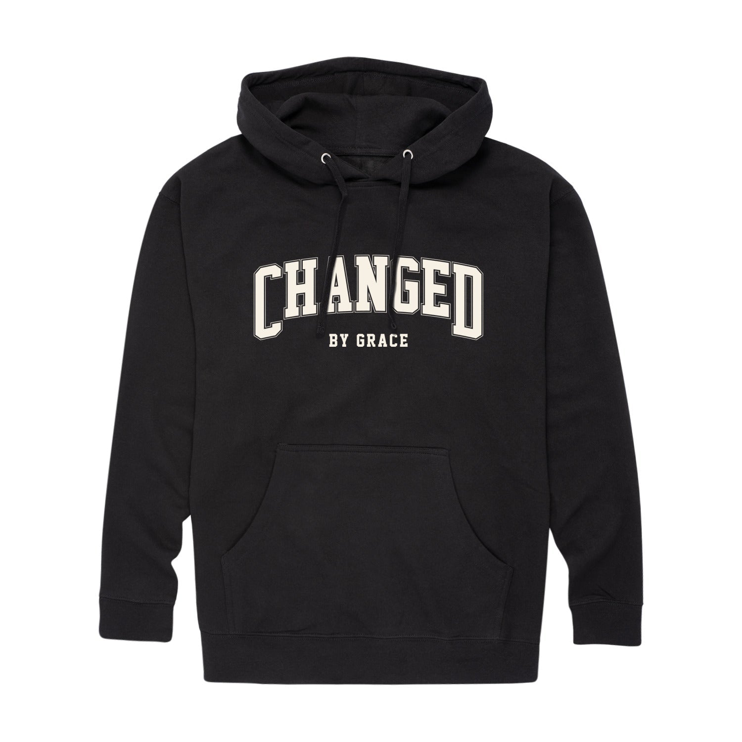 Instant Message - Changed By Grace Collegiate - Men's Long Sleeve Fleece Pullover Hoodie