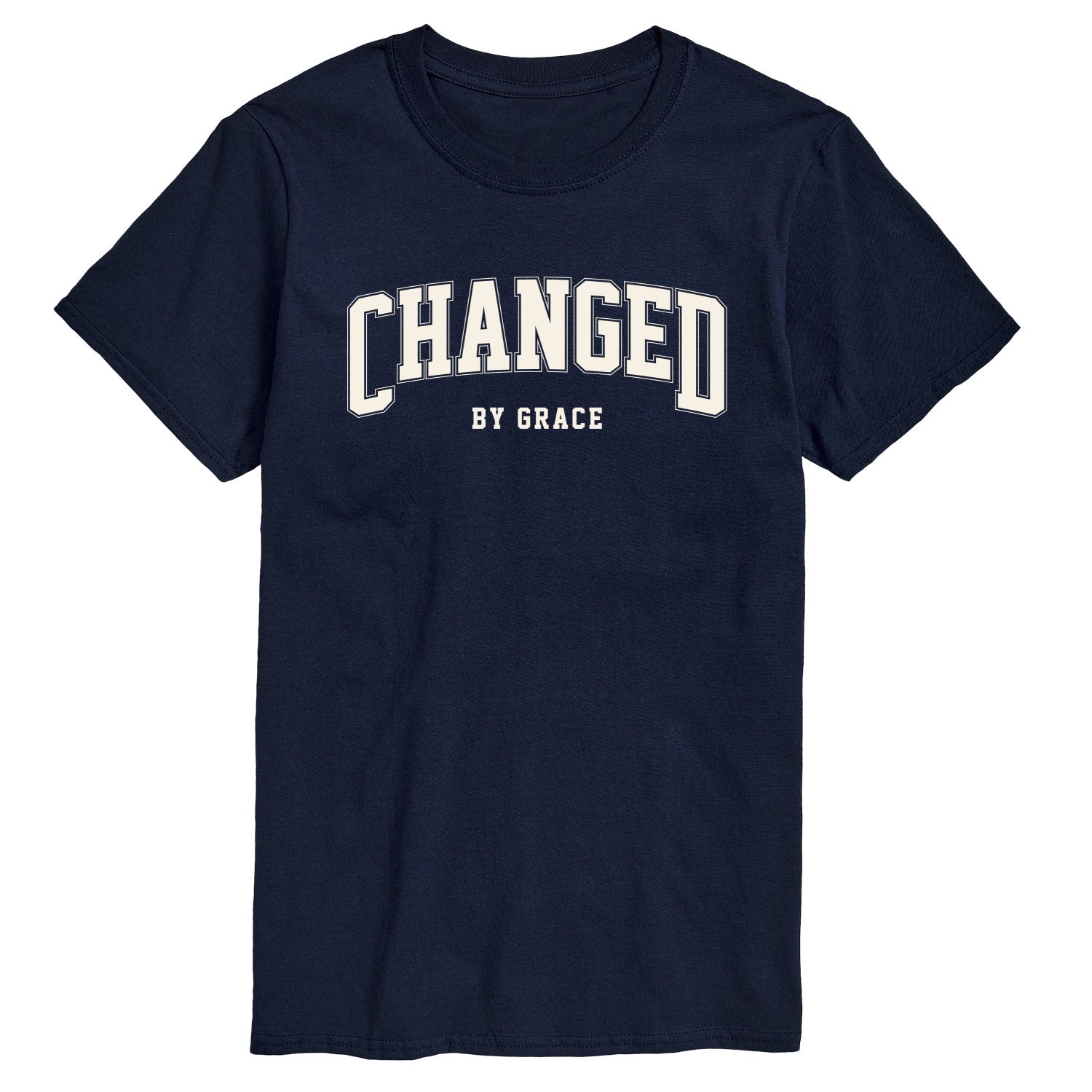 Instant Message - Changed By Grace Collegiate - Men's Short Sleeve Graphic T-Shirt