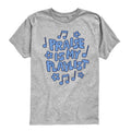 Instant Message - Praise Is My Playlist - Youth Short Sleeve Graphic T-Shirt