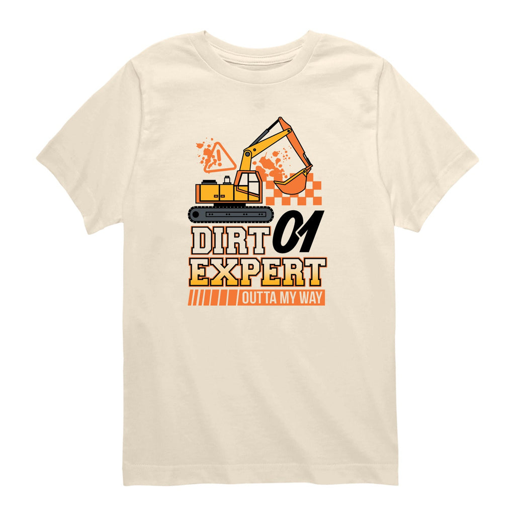 Instant Message - Dirt Expert Jersey - Toddler Short Sleeve Graphic T-Shirt