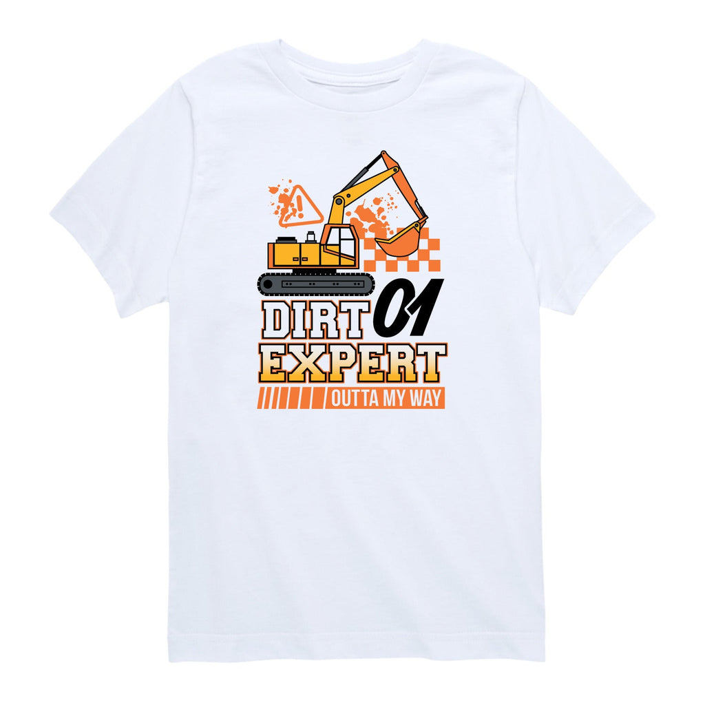 Instant Message - Dirt Expert Jersey - Toddler Short Sleeve Graphic T-Shirt