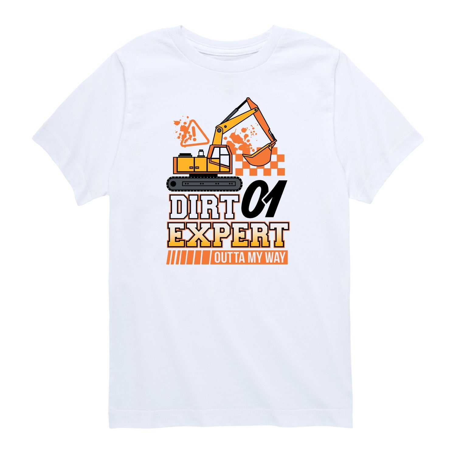 Instant Message - Dirt Expert Jersey - Toddler Short Sleeve Graphic T-Shirt
