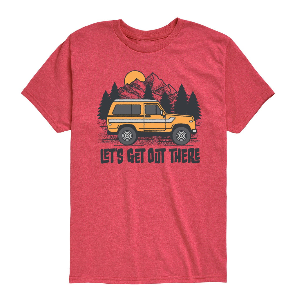 Instant Message - Let's Get Out There - Youth Short Sleeve Graphic T-Shirt