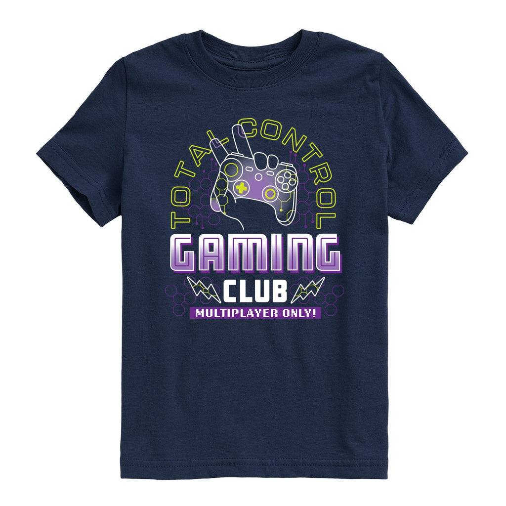 Instant Message - Total Control Gaming Club - Youth Short Sleeve Graphic T-Shirt