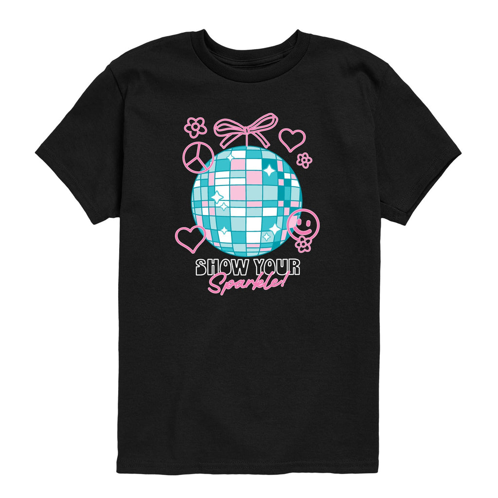 Instant Message - Show Your Sparkle - Toddler Short Sleeve Graphic T-Shirt