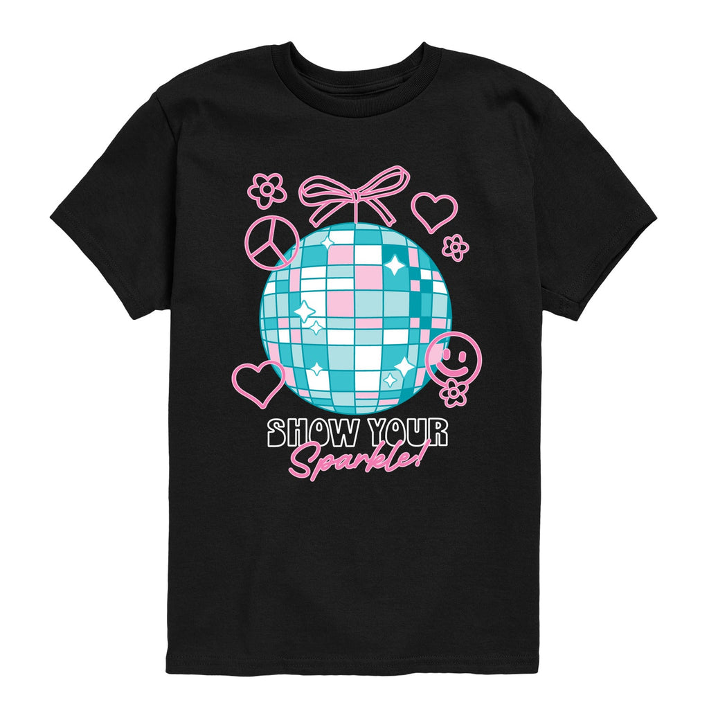 Instant Message - Show Your Sparkle - Youth Short Sleeve Graphic T-Shirt