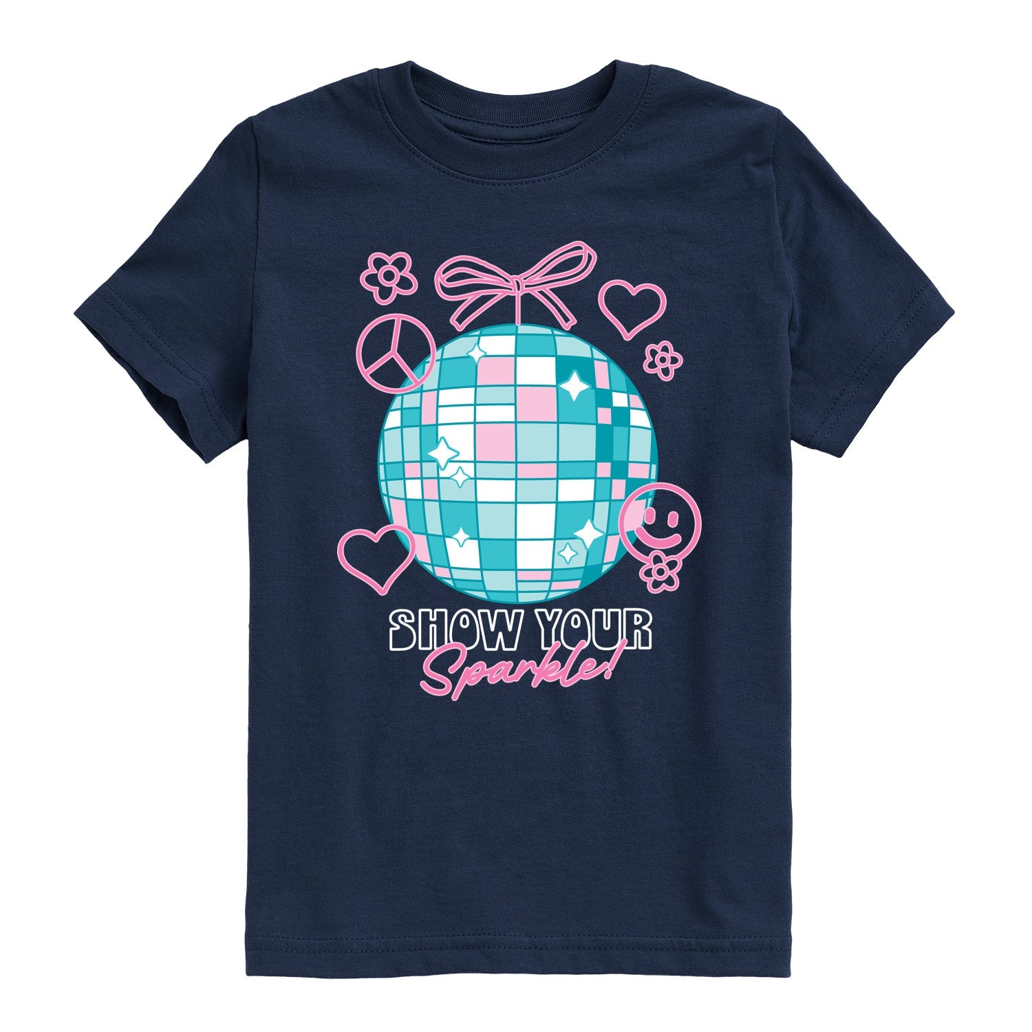 Instant Message - Show Your Sparkle - Youth Short Sleeve Graphic T-Shirt