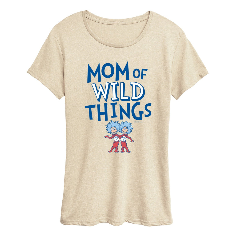 Dr. Seuss - Mom of Wild Things - Women's Short Sleeve Graphic T-Shirt
