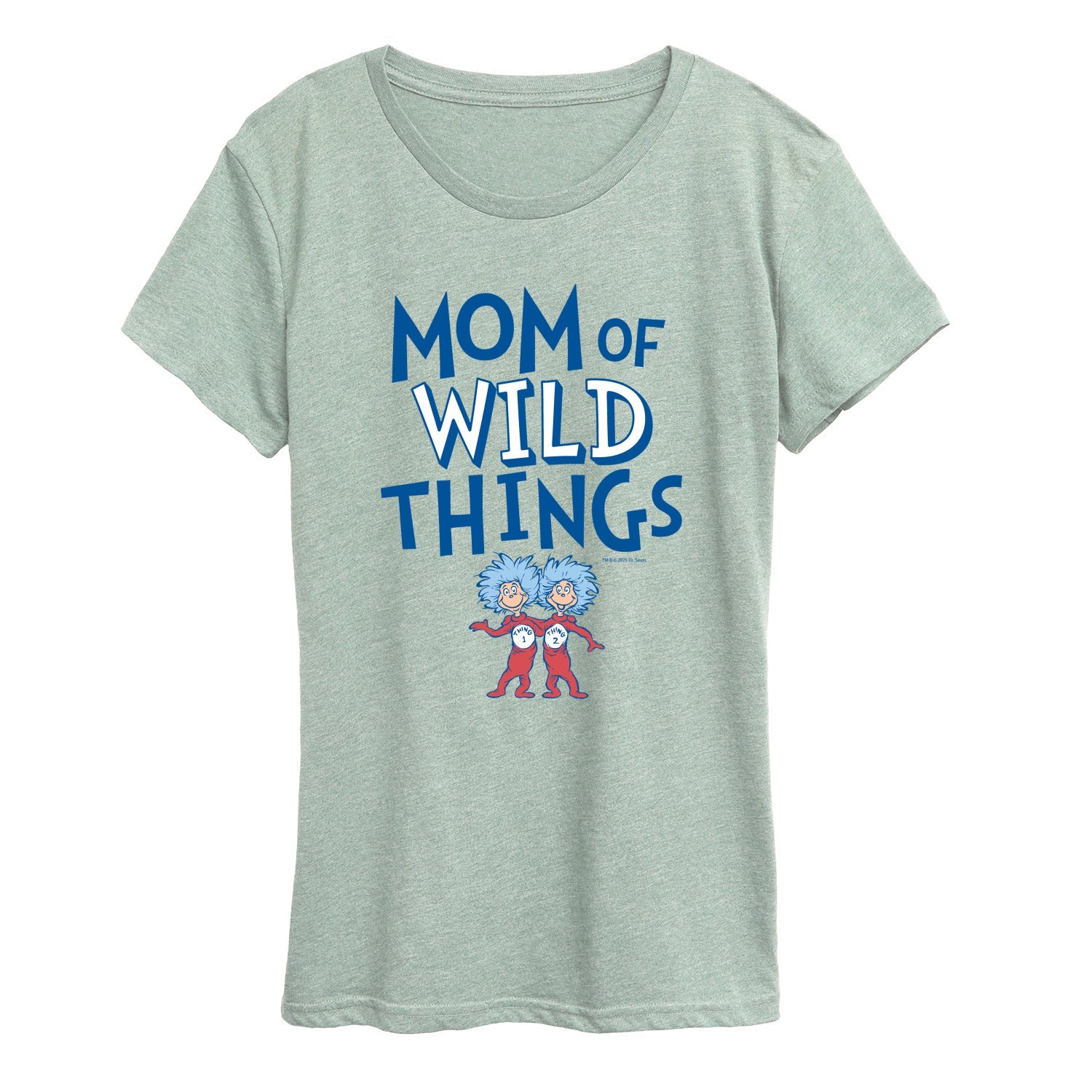 Dr. Seuss - Mom of Wild Things - Women's Short Sleeve Graphic T-Shirt