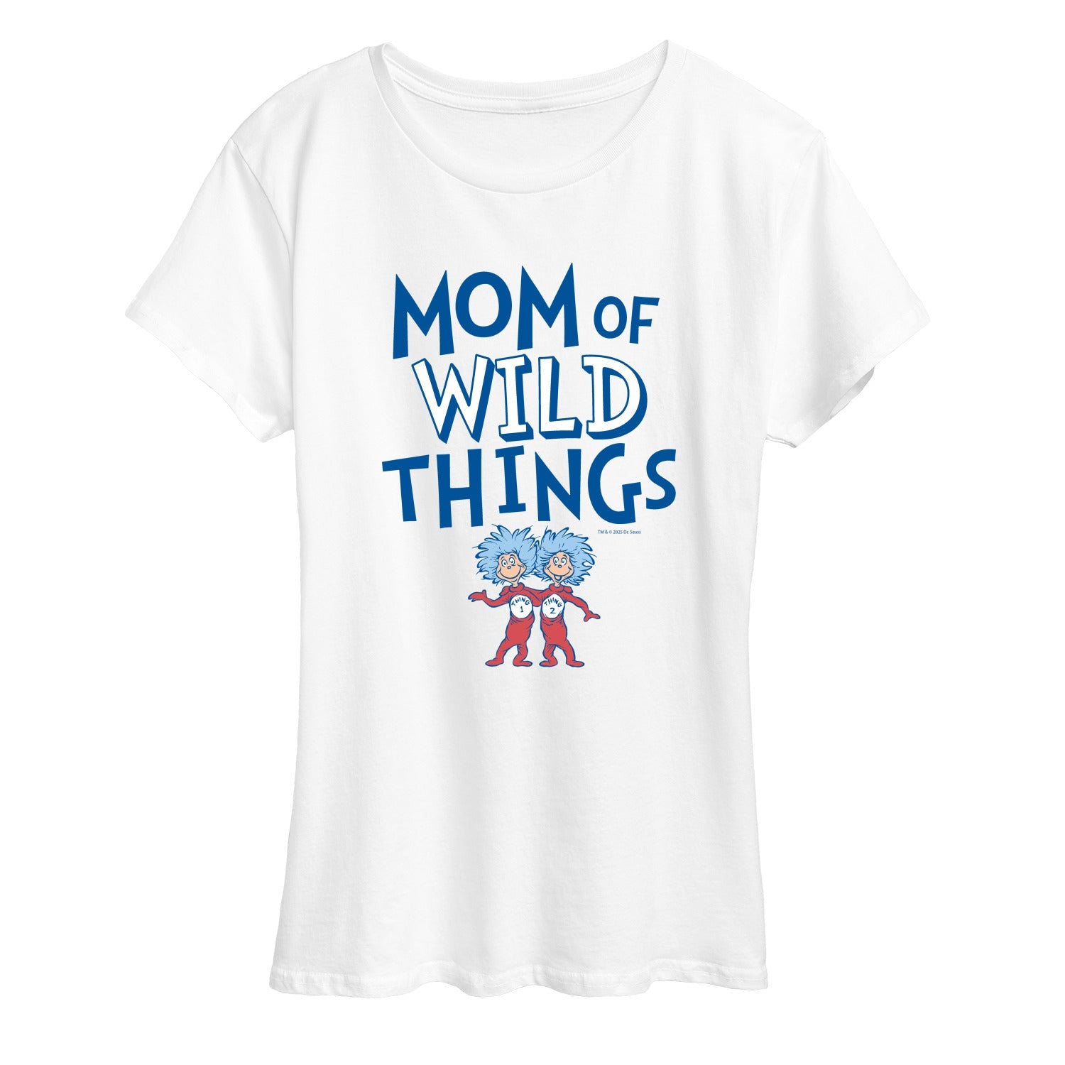 Dr. Seuss - Mom of Wild Things - Women's Short Sleeve Graphic T-Shirt